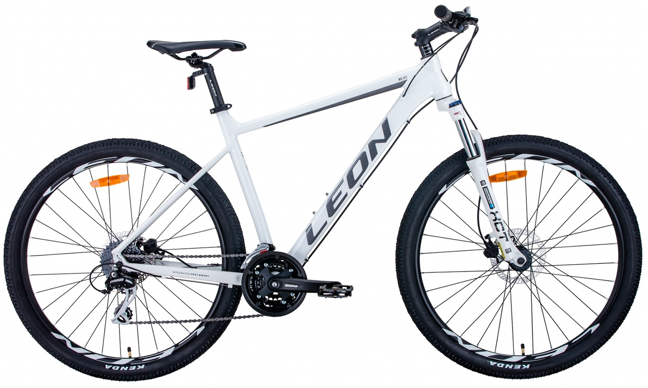 Велосипед Leon XC-80 HDD 27,5" (2020) 2020 Бело-черный